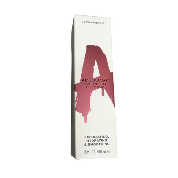 ACEOLOGY Other - ACEOLOGY OVERNIGHT LIP MASK 0.50 FL. oz Exfoliating Hydrating smoothing